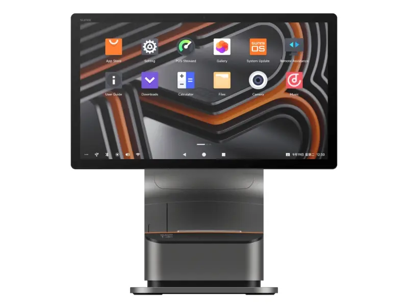 SUNMI T3 All-in-One POS-System mit Touchscreen-Display