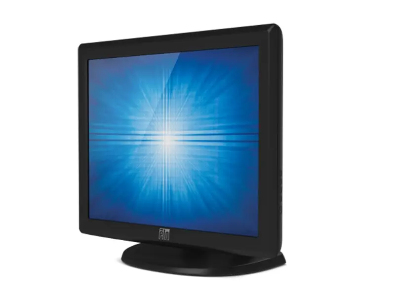 Elo 17 Zoll LCD Touchmonitor in Schwarz seitlich