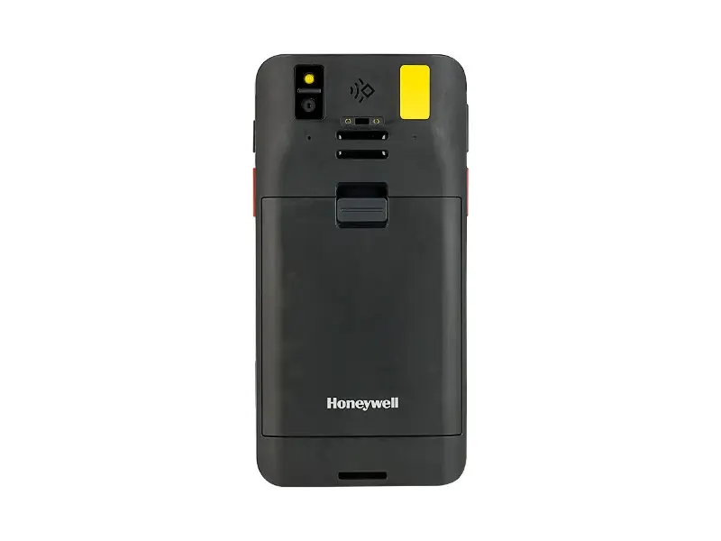 Rückseite eines Honeywell mobilen Datenerfassungsgeräts