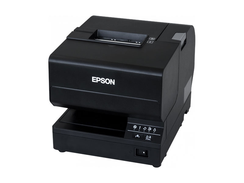 Mehrstations-Tintenstrahldrucker Epson TM-J7200, USB + Ethernet, schwarz, C31CF69301