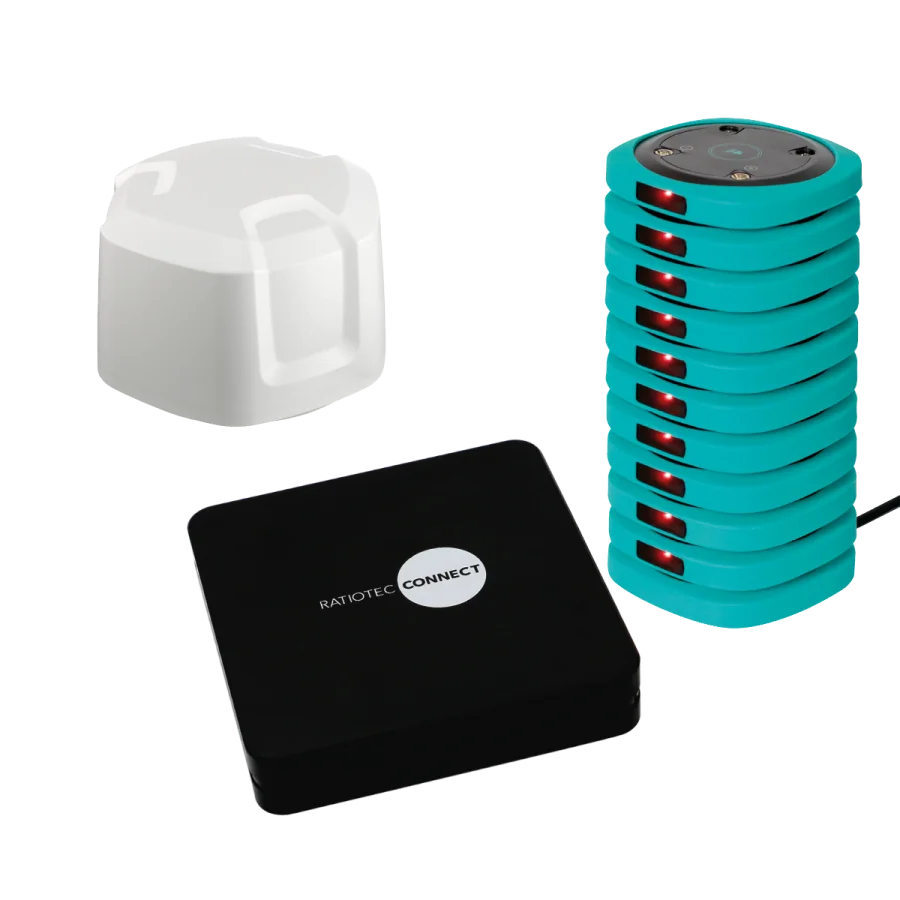ratiotec CONNECT Pager-System mit Ladestation