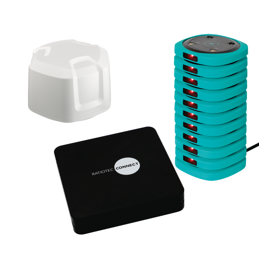 Restaurant Pager System Ratiotec CONNECT Starter-Set 20, ratgastro20 – 948183 Restaurant Pager System Ratiotec CONNECT Starter-Set 20, ratgastro20 – 948183