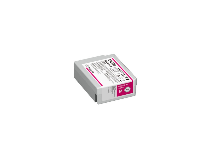 Original Epson Farbpatrone - 50ml, magenta für ColorWorks C4000, C13T52M340