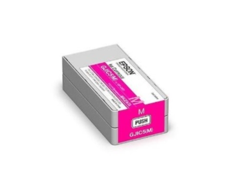 Original Epson GJIC5(M) - Tintenpatrone für GP-C831 (Magenta), C13S020565