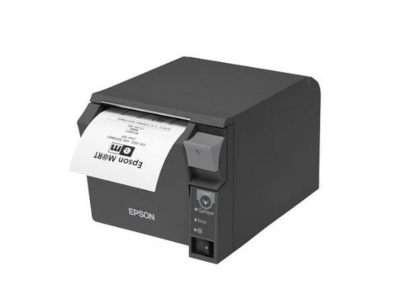 Küchendrucker Bondrucker Epson TM-T70II mit Frontausgabe, 80mm, Abschneider, USB + Ethernet, schwarz, C31CD38025C0 Küchendrucker Bondrucker Epson TM-T70II mit Frontausgabe, 80mm, Abschneider, USB + Ethernet, schwarz, C31CD38025C0
