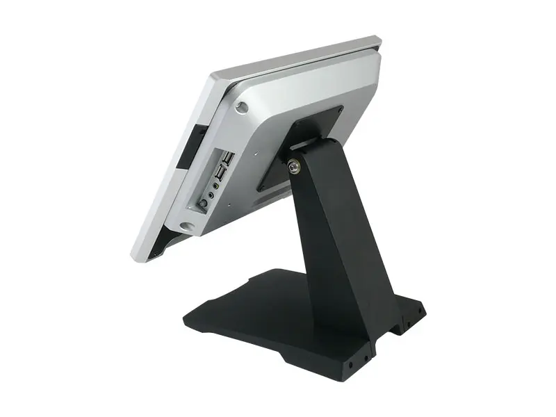 Kompaktes Kassensystem mit Touchscreen auf stabilem Standfuß