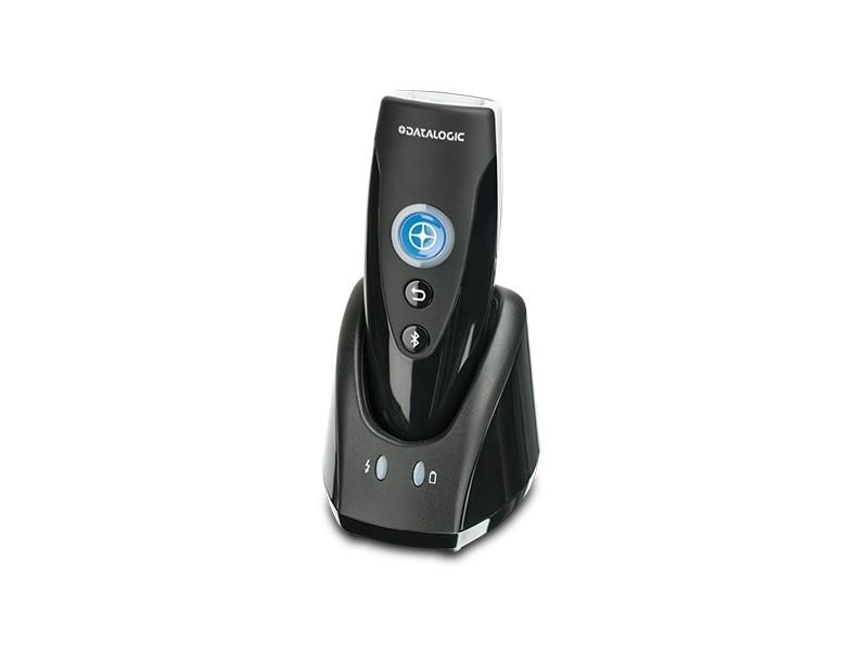 Datalogic Bluetooth Barcode Handscanner auf Station