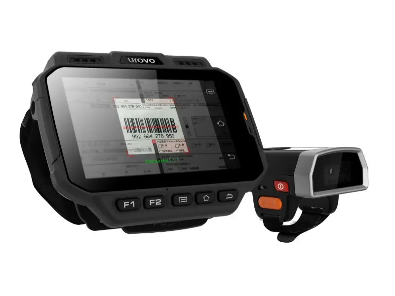 Urovo Handgelenk-Terminal mit 2D-Barcode-Scanner