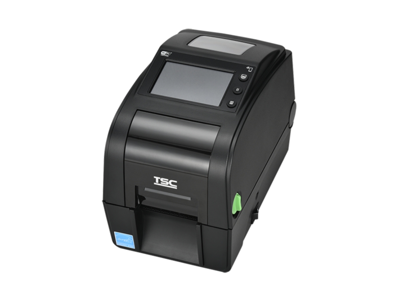 Etikettendrucker TSC TH320T, thermotransfer, 300dpi, USB + RS232 + Ethernet, 3.5-LCD-Farb-Touchscreen, schwarz, TH320-A001-0002