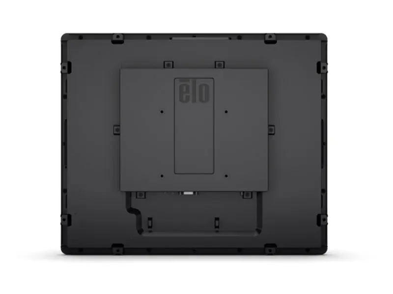 Rückansicht eines Elo Touchmonitors mit VESA-Halterung
