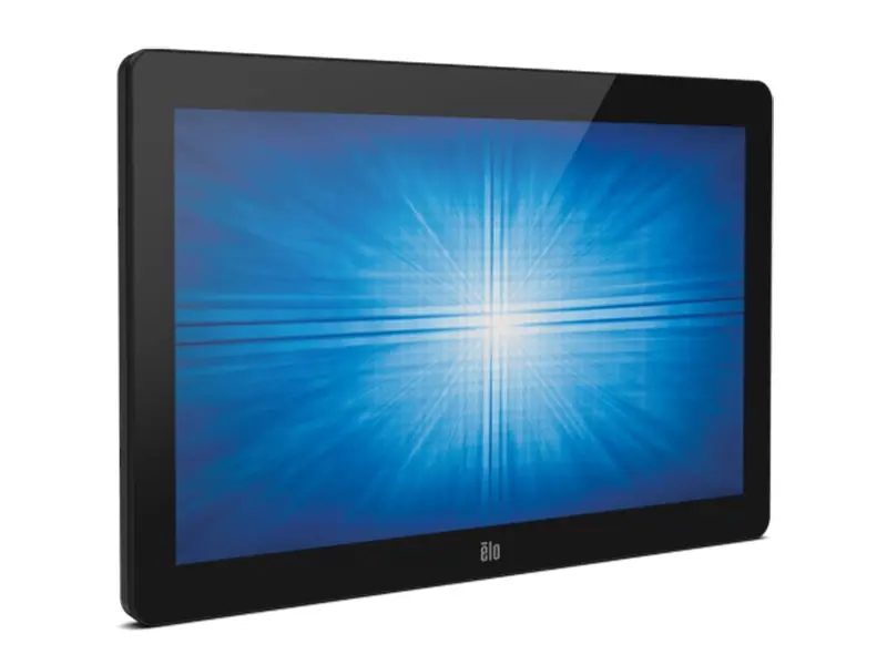 Seitliche Ansicht Elo 2294L 22 Zoll Touchmonitor schwarz