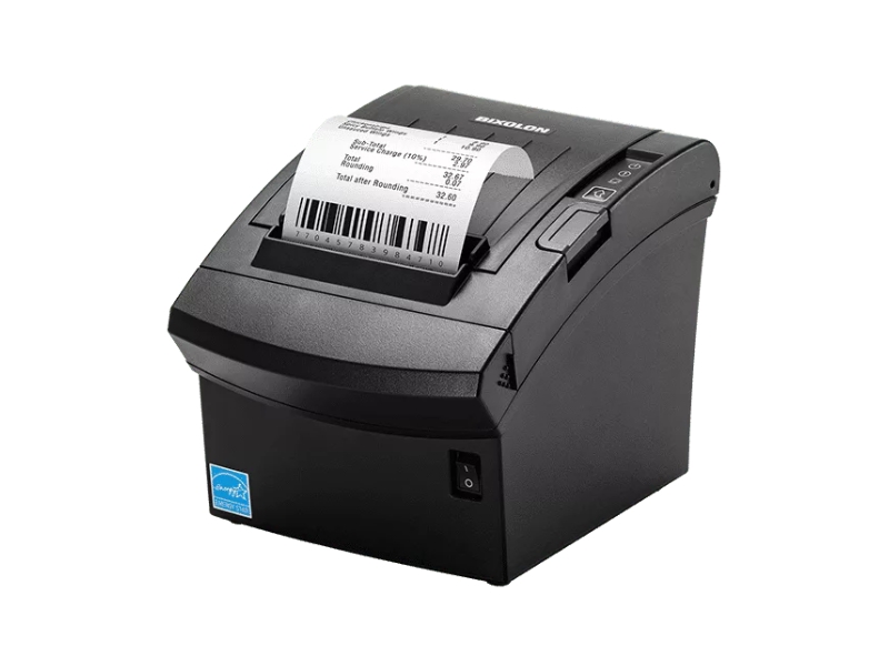 Bondrucker Bixolon SRP-350V, 80mm, 180dpi, 300mmSek., Visibility Intelligence Sensor, USB, schwarz Inkl. USB-Kabel, SRP-350VK Bondrucker Bixolon SRP-350V, 80mm, 180dpi, 300mmSek., Visibility Intelligence Sensor, USB, schwarz Inkl. USB-Kabel, SRP-350VK