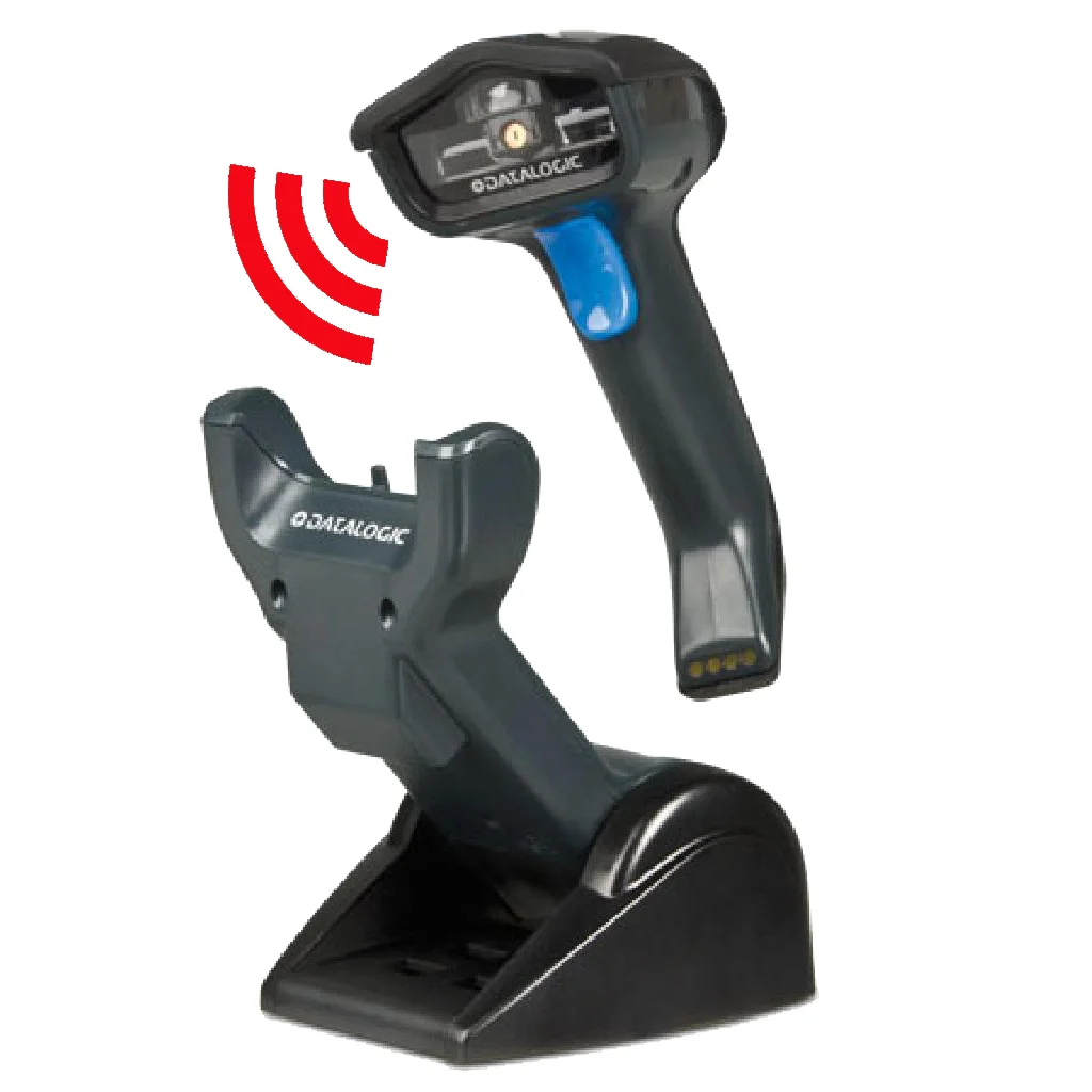 Datalogic kabelloser Barcode-Scanner mit Station