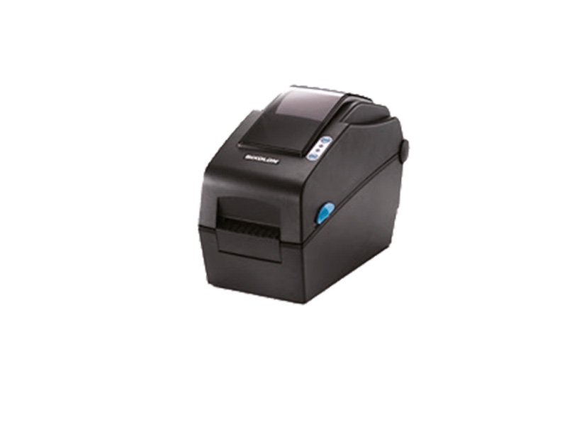 Etikettendrucker Bixolon SLP-DX220, thermodirekt, 203dpi, Druckbreite 54mm, USB + RS232, dunkelgrau, SLP-DX220G