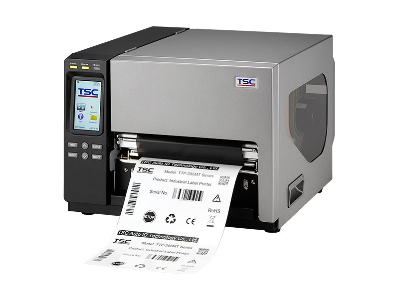 TTP-384MT - Etikettendrucker, thermotransfer, 300dpi, Farb-Touchdisplay, USB + RS232 + Parallel + Ethernet, 99-135A001-0002