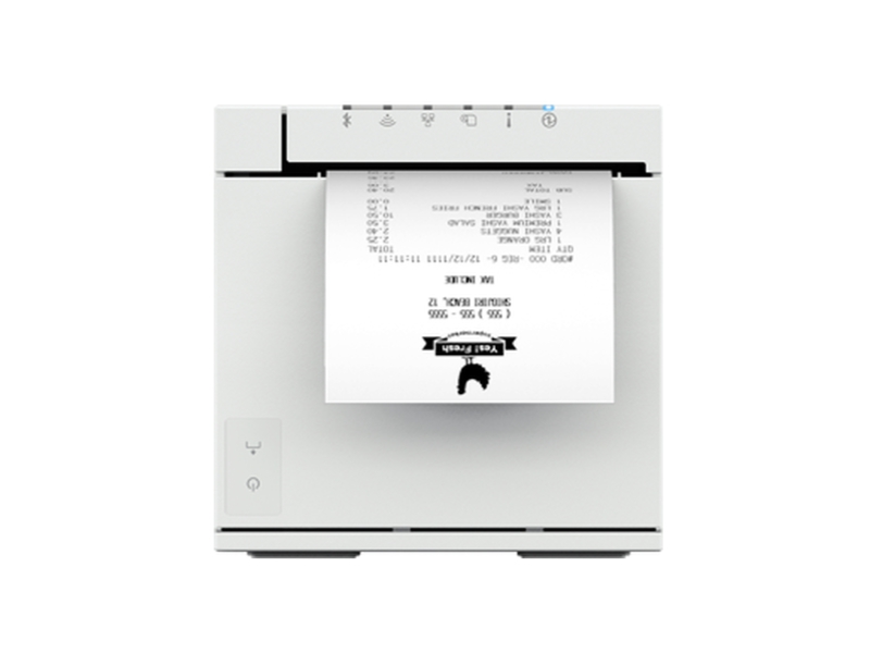 Bondrucker Epson TM-m30III - 80mm, USB + Ethernet, weiß, C31CK50111