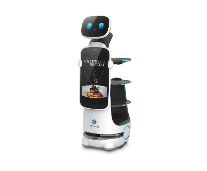 Serviceroboter T10 Keenon für die Lieferung von Speisen und Getränken, T10-DINERBOT Serviceroboter T10 Keenon für die Lieferung von Speisen und Getränken, T10-DINERBOT