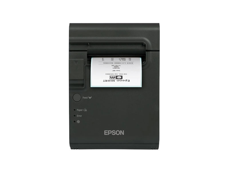 Etikettendrucker Epson TM-L90LF - für trägermaterialfreie Etiketten, USB + RS232, schwarz, C31C412682