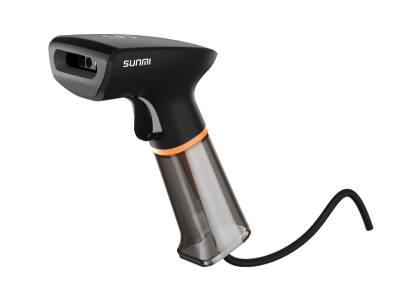 1D/2D Handscanner Sunmi U2 Barcodescanner mit USB-Anschluss, NS021